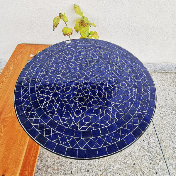 Garden Mosaic Tables – Unique Artisan Pieces from Fez | Britsinkstudio UK - Image 2