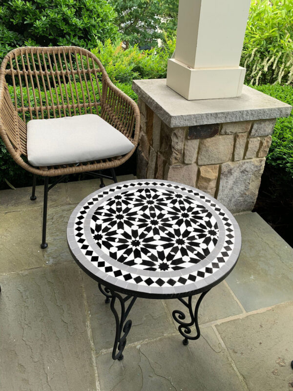 Authentic Handmade Moroccan Mosaic Tables – Unique Artisan Pieces from Fez | Britsinkstudio UK
