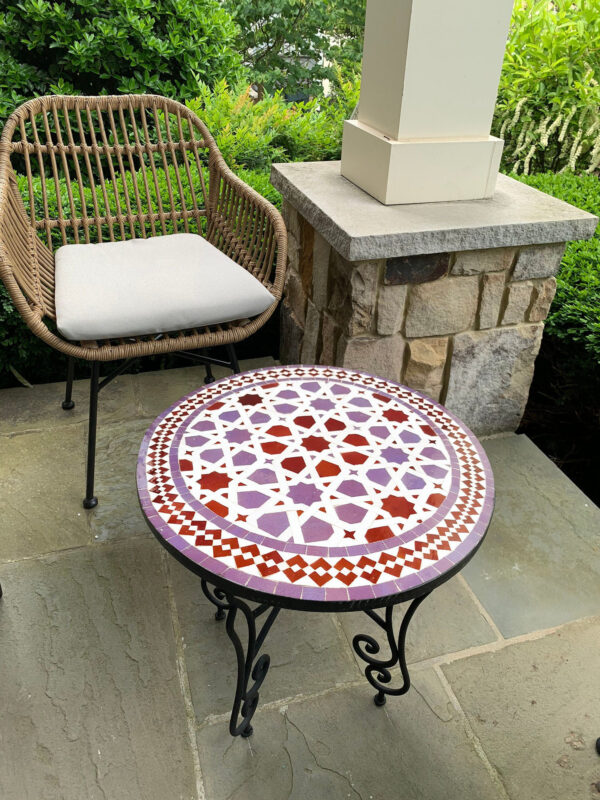Handmade Moroccan Mosaic Tables from Fez – Unique Artisan Craft | Britsinkstudio UK