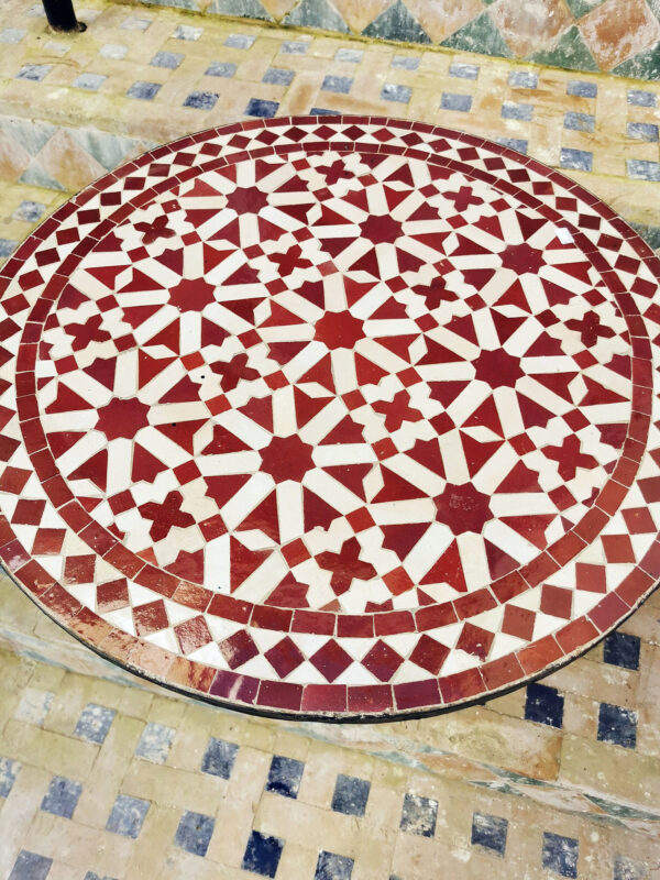 Authentic Moroccan Artisan Mosaic Tables – Handmade in Fez, UK Shipping | Britsinkstudio - Image 4