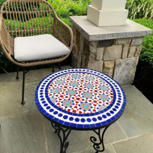 Handmade Mosaic Tables from Morocco – Unique Fez Artisan Designs | Britsinkstudio UK