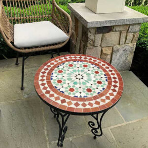 Exquisite Moroccan Mosaic Tables – Handmade Artisan Craft from Fez | Britsinkstudio UK