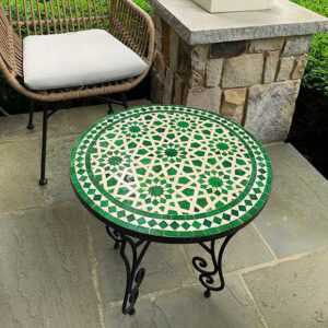One-of-a-Kind Moroccan Mosaic Tables – Handmade by Fez Artisans | Britsinkstudio UK