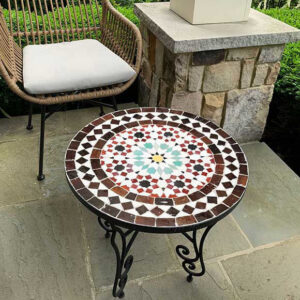 Moroccan Mosaic Tables Handmade in Fez – Authentic Artisan Masterpieces | Britsinkstudio UK