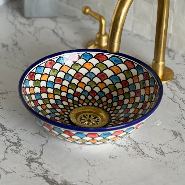 Ceramic Vessel Sink, Oval Undermount Bathroom Sink, Soap Dish, and Decorative Ceramic Fro| britsinkstudio UK - Image 5