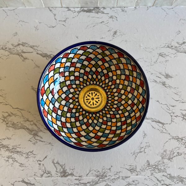 Ceramic Vessel Sink, Oval Undermount Bathroom Sink, Soap Dish, and Decorative Ceramic Fro| britsinkstudio UK - Image 2
