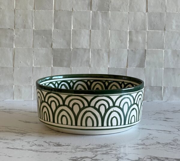 boho sink - Handmade Ceramic Vessel Sink – Moroccan Bathroom Design | britsinkstudio UK - Image 4
