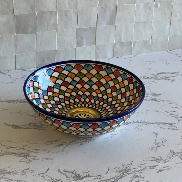 Ceramic Vessel Sink, Oval Undermount Bathroom Sink, Soap Dish, and Decorative Ceramic Fro| britsinkstudio UK - Image 6