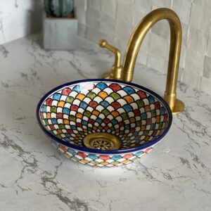 Ceramic Vessel Sink, Oval Undermount Bathroom Sink, Soap Dish, and Decorative Ceramic Fro| britsinkstudio UK